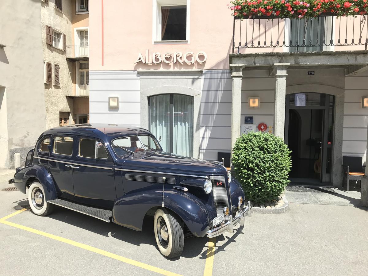 Albergo Croce Bianca Poschiavo Extérieur photo